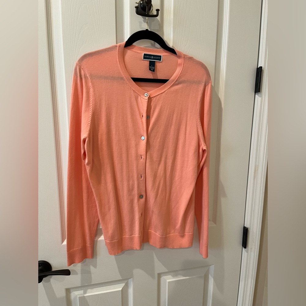 Karen Scott Cardigan Sweater